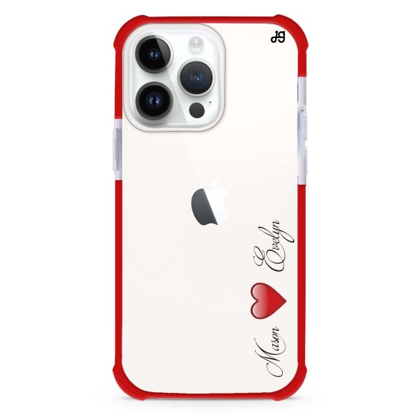 You & Me iPhone 15 Pro Max Ultra Shockproof Case Sale