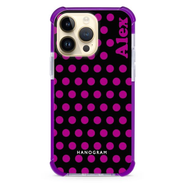 Wave Dots iPhone 15 Pro Max Ultra Shockproof Case For Cheap