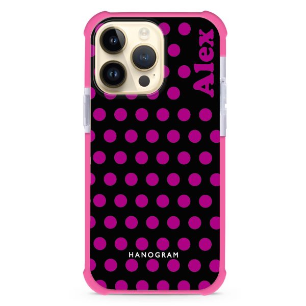 Wave Dots iPhone 15 Pro Max Ultra Shockproof Case For Cheap