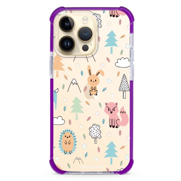 Whimsy Wildlife iPhone 13 Pro Max Ultra Shockproof Case Cheap