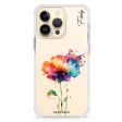 A Beautiful Watercolour Flower iPhone 15 Pro Ultra Shockproof Case Online