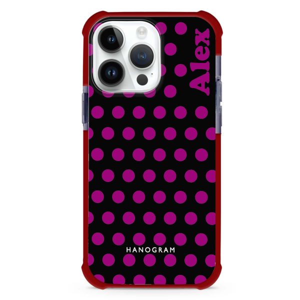 Wave Dots iPhone 15 Pro Max Ultra Shockproof Case For Cheap