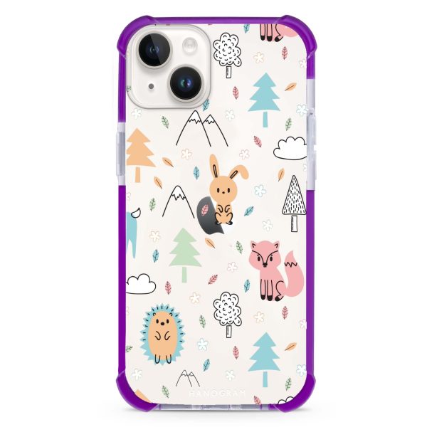 Whimsy Wildlife iPhone 14 Plus Ultra Shockproof Case Online Hot Sale