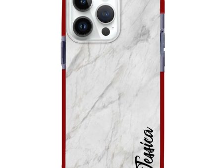 White Marble – Deep Love iPhone 15 Pro Max Ultra Shockproof Case For Discount