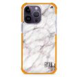 White Marble iPhone 15 Pro Max Ultra Shockproof Case For Discount