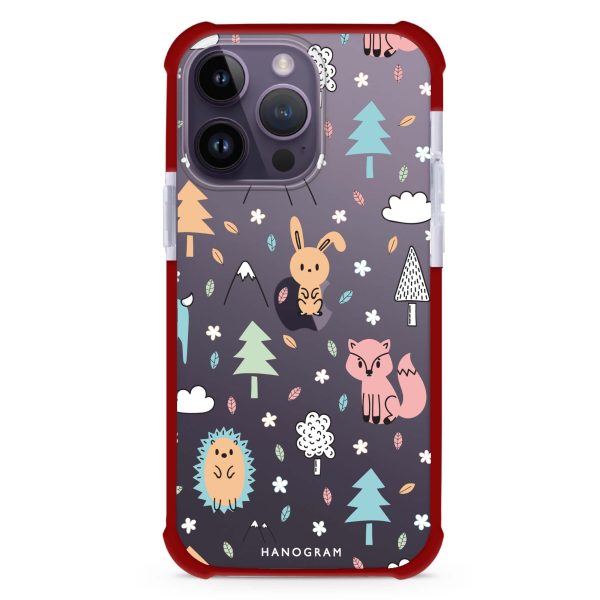 Whimsy Wildlife iPhone 14 Pro Max Ultra Shockproof Case Hot on Sale