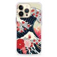 Waves & Flowers iPhone 15 Pro Max Ultra Shockproof Case Online