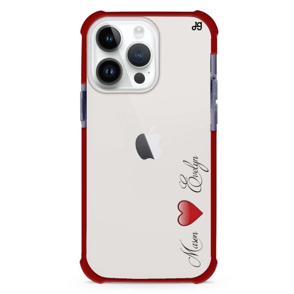 You & Me iPhone 15 Pro Max Ultra Shockproof Case Sale