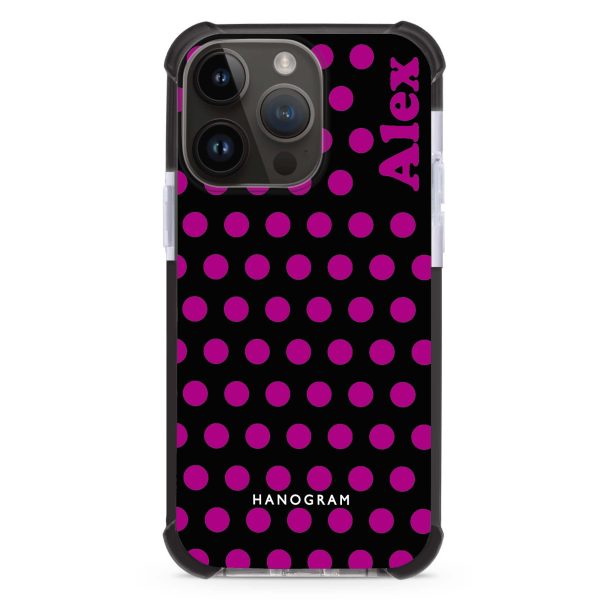 Wave Dots iPhone 15 Pro Max Ultra Shockproof Case For Cheap