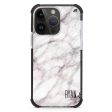 White Marble iPhone 15 Pro Max Ultra Shockproof Case For Discount