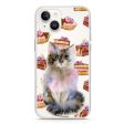 Watercolour Cat iPhone 15 MagSafe Compatible Ultra Clear Case Supply