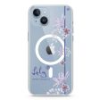 #18-3943 Blue Iris II iPhone 15 MagSafe Compatible Ultra Clear Case Online Sale