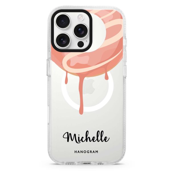 Yummy Donut I iPhone 15 Pro MagSafe Compatible Ultra Clear Case Sale