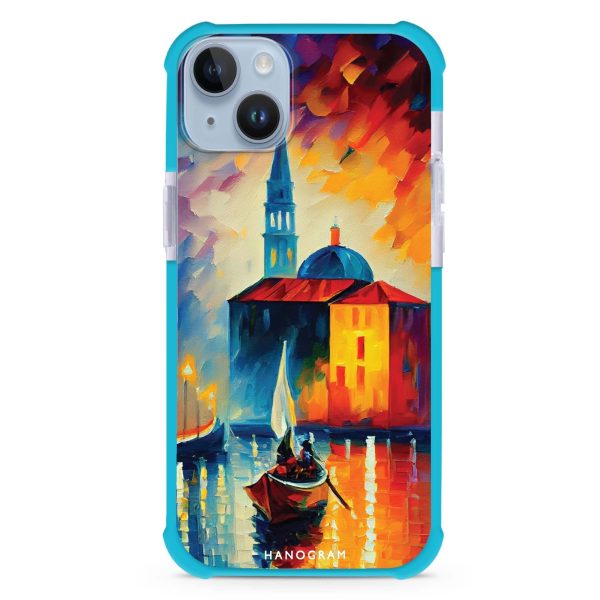 A Boat in Italy iPhone 15 Plus MagSafe Compatible Ultra Shockproof Case Discount