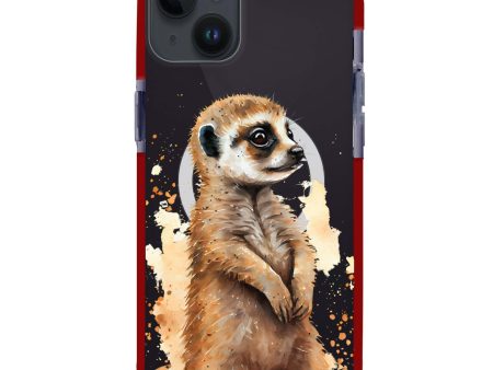 A Meerkat iPhone 15 Plus MagSafe Compatible Ultra Shockproof Case Fashion