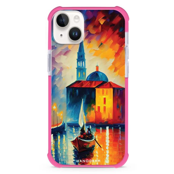 A Boat in Italy iPhone 15 Plus MagSafe Compatible Ultra Shockproof Case Discount