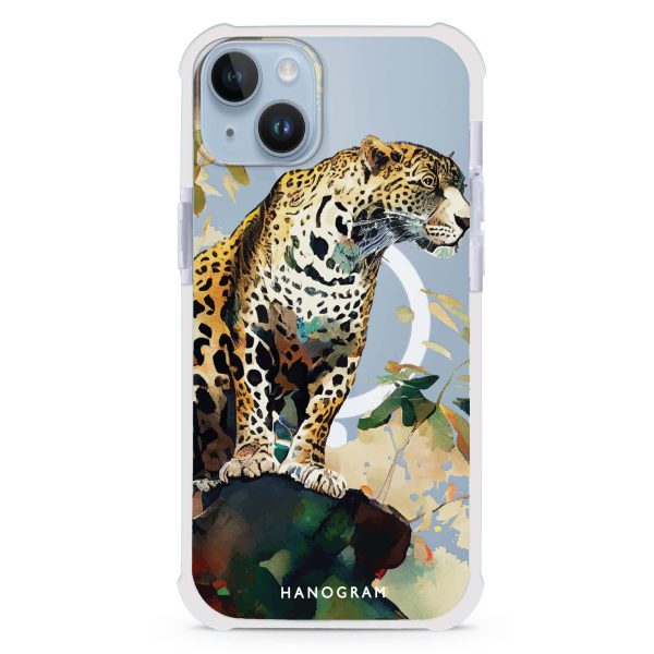 A leopard iPhone 15 Plus MagSafe Compatible Ultra Shockproof Case Online