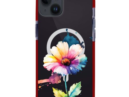 A Beautiful Flower iPhone 15 Plus MagSafe Compatible Ultra Shockproof Case Online Hot Sale