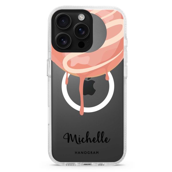 Yummy Donut I iPhone 15 Pro MagSafe Compatible Ultra Clear Case Sale