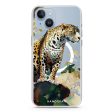 A leopard iPhone 15 MagSafe Compatible Ultra Clear Case Fashion