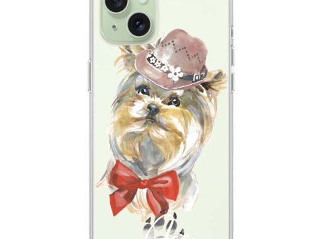 Yorkshire Terrier iPhone 15 Plus MagSafe Compatible Ultra Clear Case Online Hot Sale