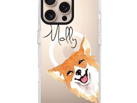 Welsh Corgi iPhone 15 Pro MagSafe Compatible Ultra Clear Case For Sale