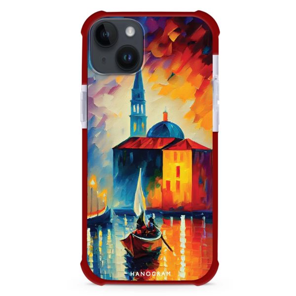 A Boat in Italy iPhone 15 Plus MagSafe Compatible Ultra Shockproof Case Discount