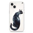 Watercolour Cat iPhone 15 MagSafe Compatible Ultra Clear Case on Sale