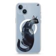 Watercolour Cat iPhone 15 MagSafe Compatible Ultra Clear Case on Sale