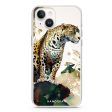 A leopard iPhone 15 MagSafe Compatible Ultra Clear Case Fashion