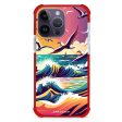 Waves & seagulls iPhone 15 Pro MagSafe Compatible Ultra Shockproof Case For Discount