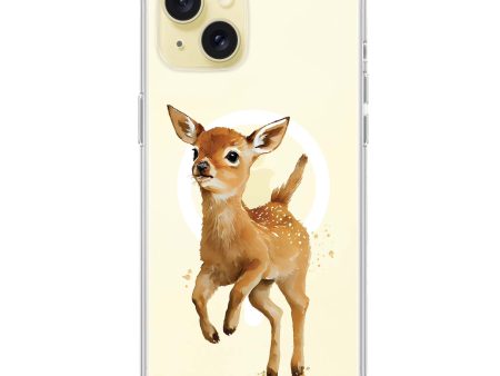 A Deer iPhone 15 Plus MagSafe Compatible Ultra Clear Case Fashion