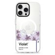 #18-3943 Blue Iris I iPhone 15 Pro MagSafe Compatible Ultra Clear Case Online Sale