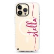 Vertical Script Handwritten Custom iPhone 14 Pro MagSafe Compatible Durashock Case For Discount