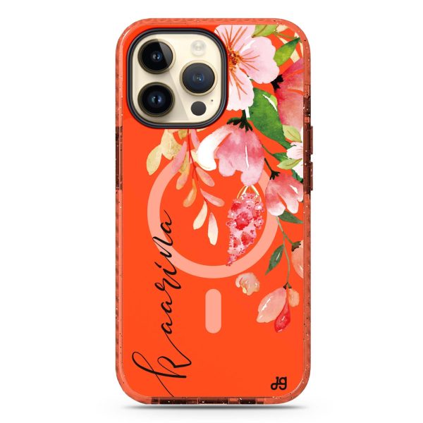 Watercolor Blossom iPhone 14 Pro MagSafe Compatible Durashock Case on Sale