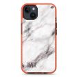 White Marble iPhone 14 Plus MagSafe Compatible Durashock Case Hot on Sale