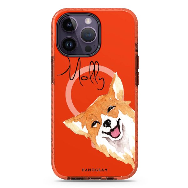 Welsh Corgi iPhone 14 Pro MagSafe Compatible Durashock Case Discount