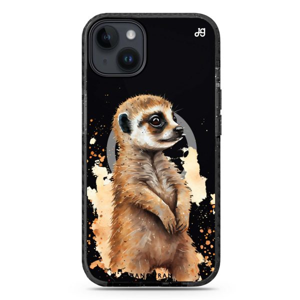 A Meerkat iPhone 14 MagSafe Compatible Durashock Case Fashion