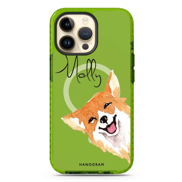 Welsh Corgi iPhone 14 Pro MagSafe Compatible Durashock Case Discount