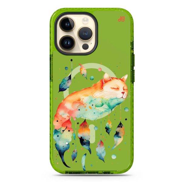 A Dream Cat iPhone 14 Pro MagSafe Compatible Durashock Case Online