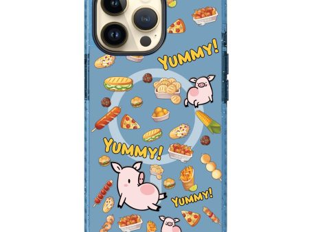 Yummy Piggy iPhone 14 Pro MagSafe Compatible Durashock Case For Cheap