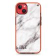 White Marble iPhone 14 Plus MagSafe Compatible Durashock Case Hot on Sale