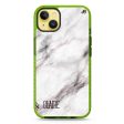 White Marble iPhone 14 Plus MagSafe Compatible Durashock Case Hot on Sale