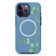 #15-0343 Greenery II iPhone 14 Pro MagSafe Compatible Durashock Case Fashion