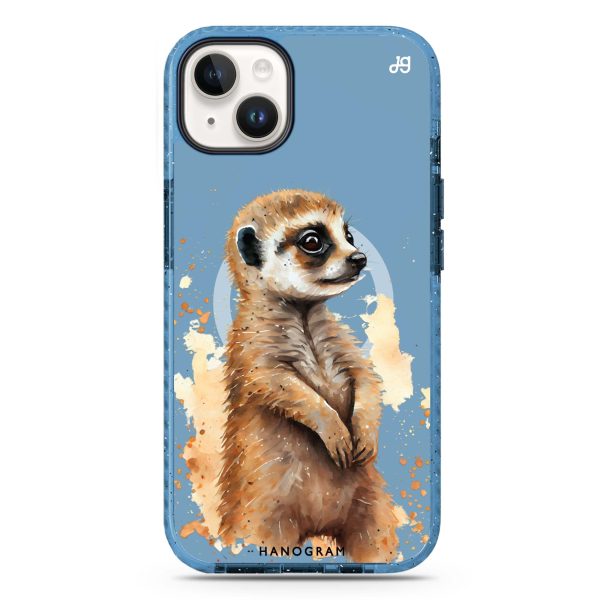 A Meerkat iPhone 14 MagSafe Compatible Durashock Case Fashion