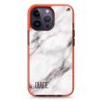 White Marble iPhone 14 Pro MagSafe Compatible Durashock Case Online