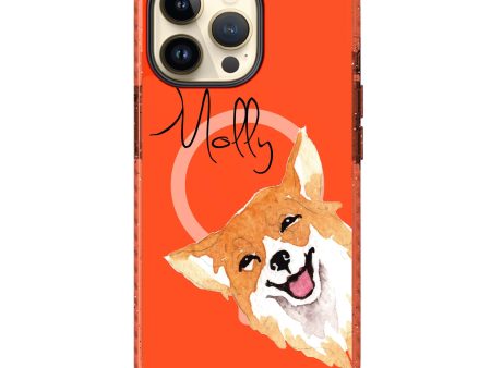 Welsh Corgi iPhone 14 Pro MagSafe Compatible Durashock Case Discount