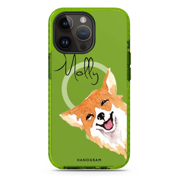 Welsh Corgi iPhone 14 Pro MagSafe Compatible Durashock Case Discount