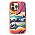 Waves & seagulls iPhone 14 Pro MagSafe Compatible Durashock Case Fashion