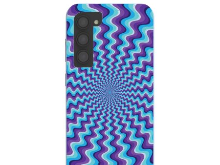 Powder Blue Spiral Samsung Galaxy S23 Case Online Hot Sale